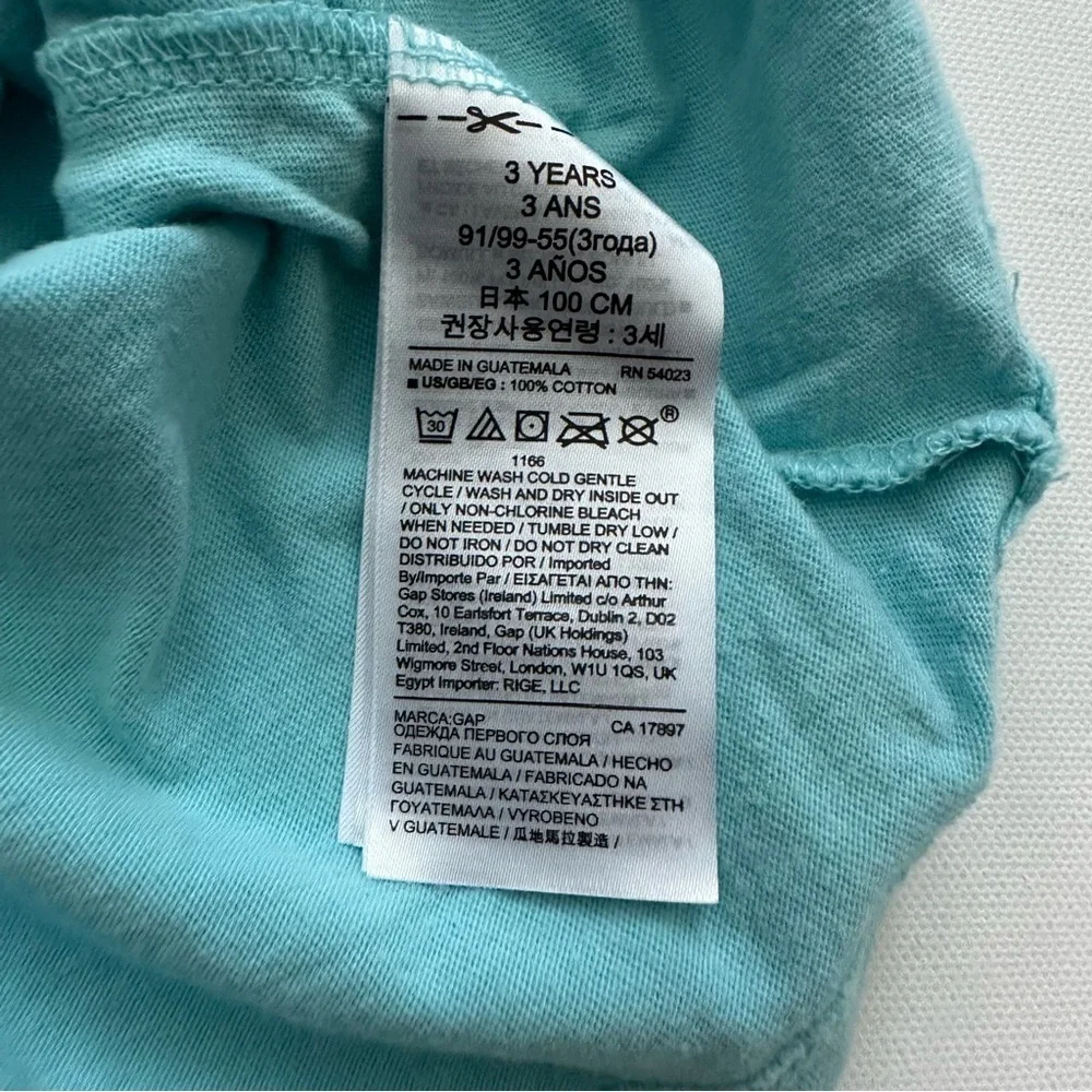GAP Toddler Girl Graphic Tank Top Size 3 Years